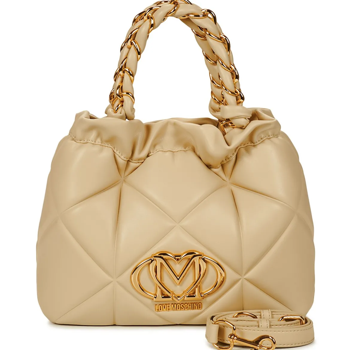 Håndtasker m. kort hank Love Moschino