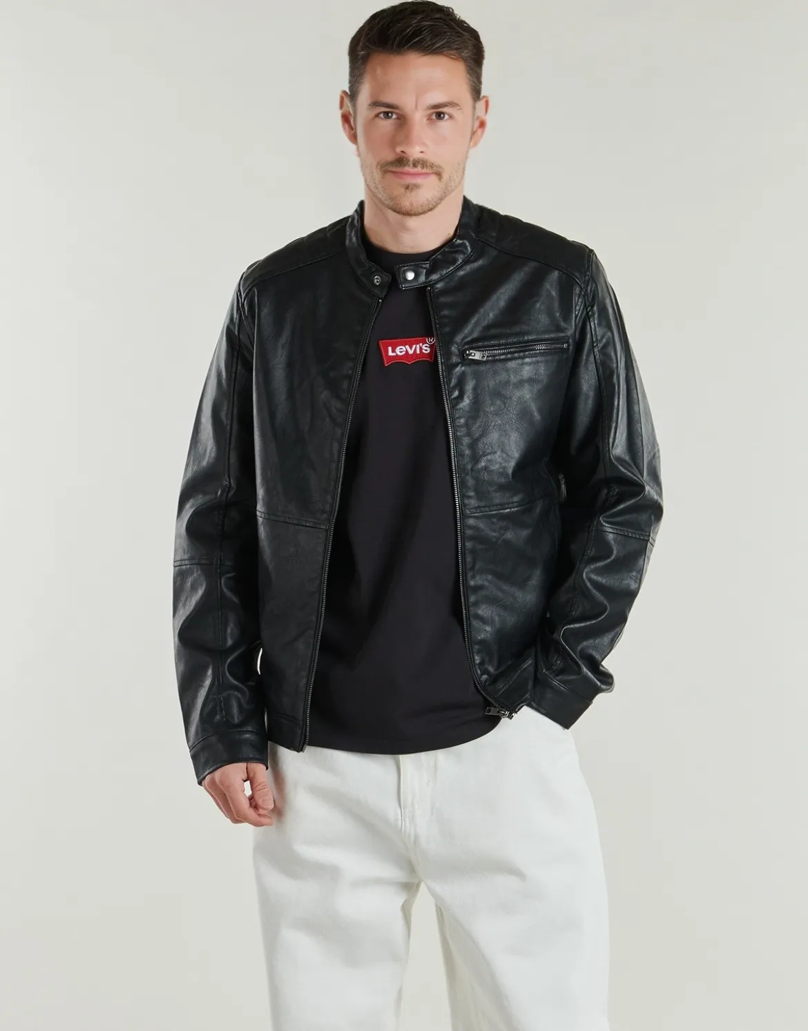 Jakker i læder / imiteret læder Jack & Jones