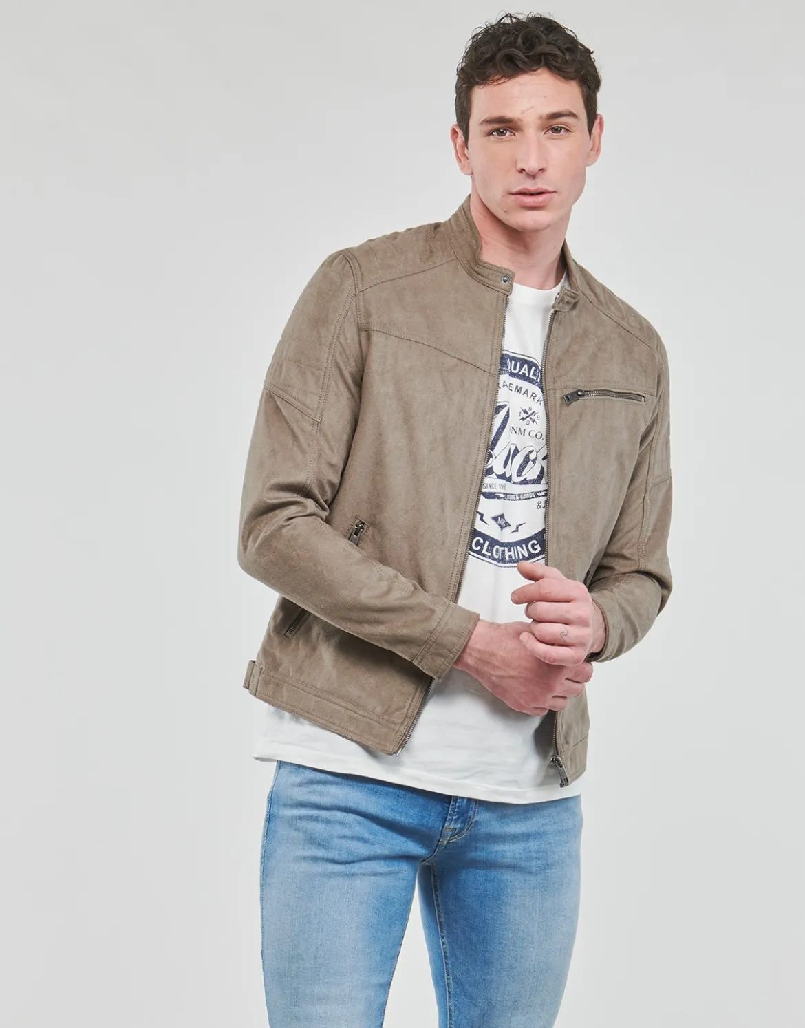 Jakker i læder / imiteret læder Jack & Jones