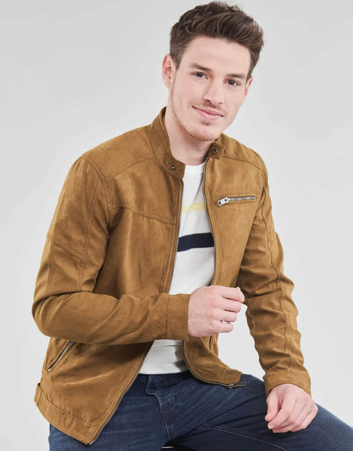 Jakker i læder / imiteret læder Jack & Jones