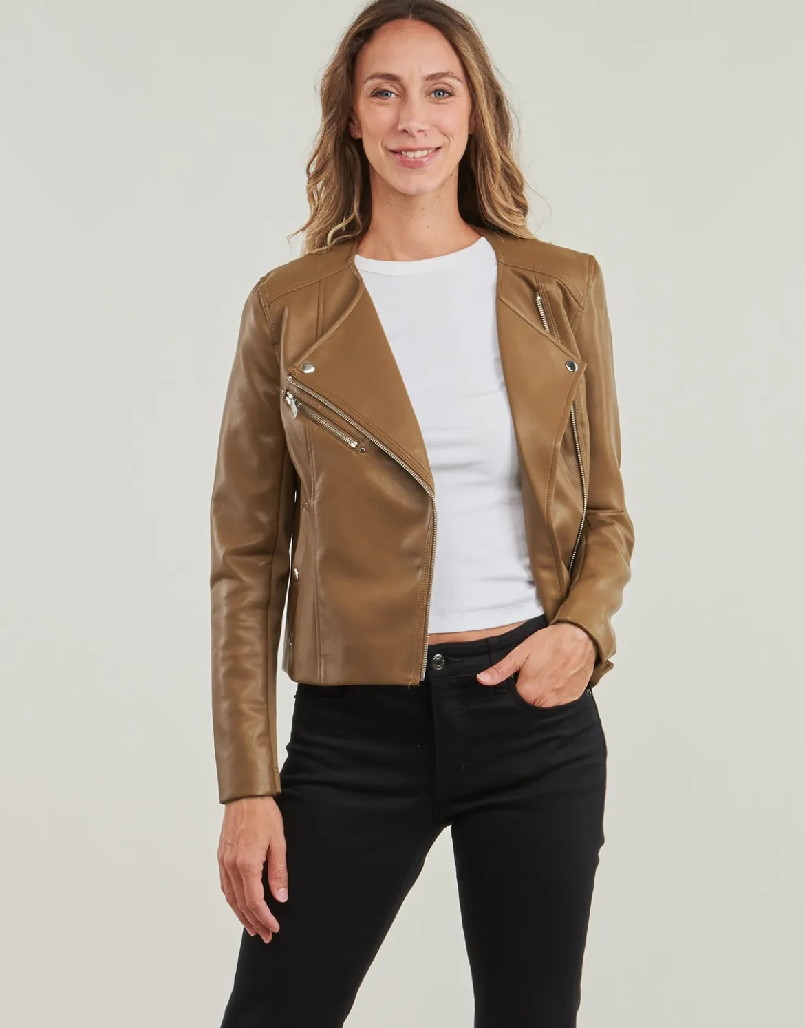 Jakker i læder / imiteret læder Vero Moda
