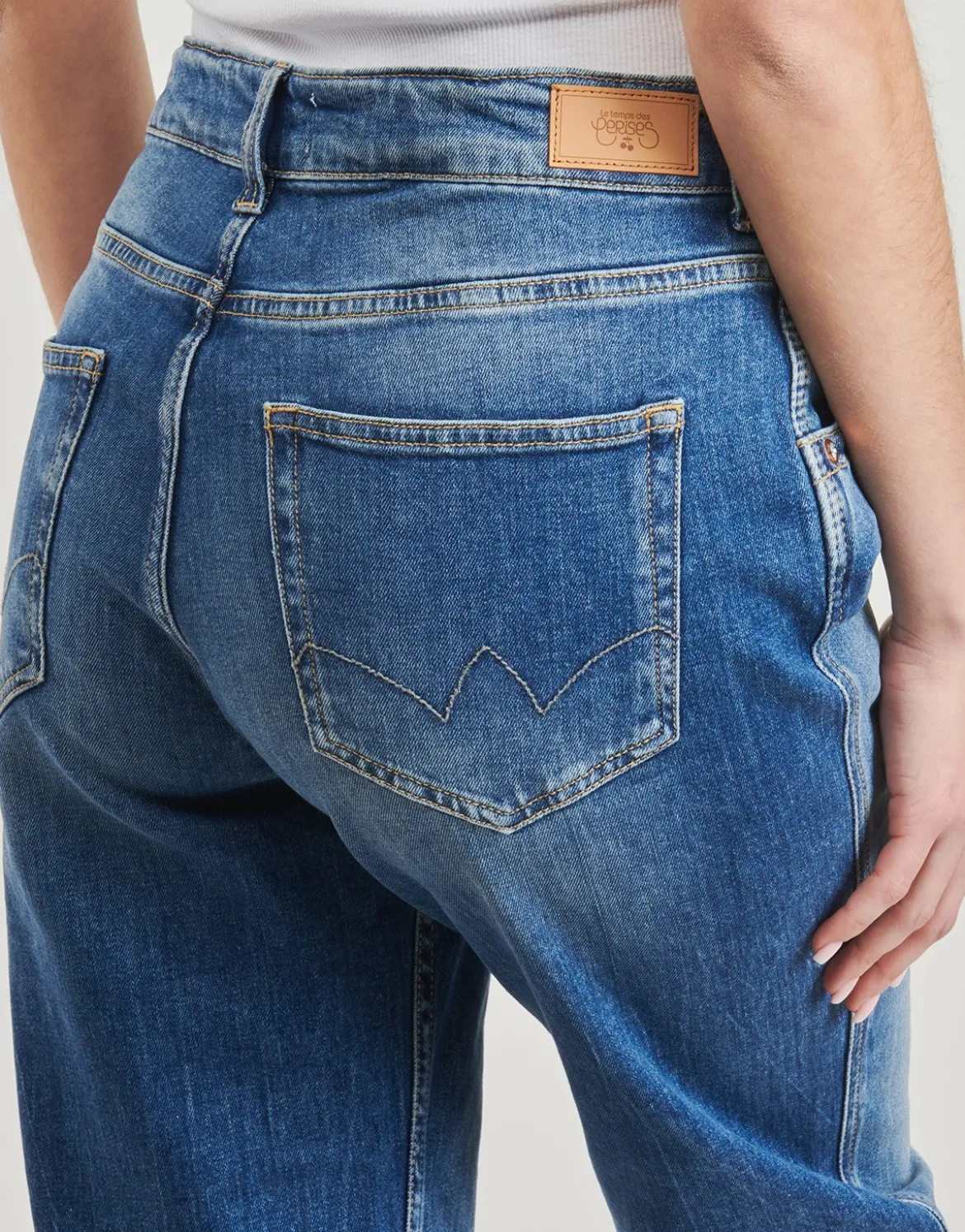 Jeans - boyfriend Le Temps des Cerises