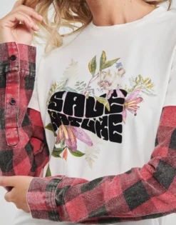 Langærmede T-shirts Desigual