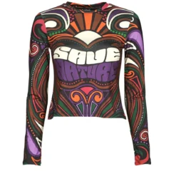 Langærmede T-shirts Desigual