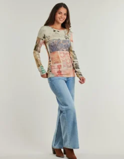 Langærmede T-shirts Desigual