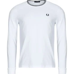 Langærmede T-shirts Fred Perry