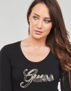 Langærmede T-shirts Guess