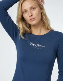 Langærmede T-shirts Pepe jeans