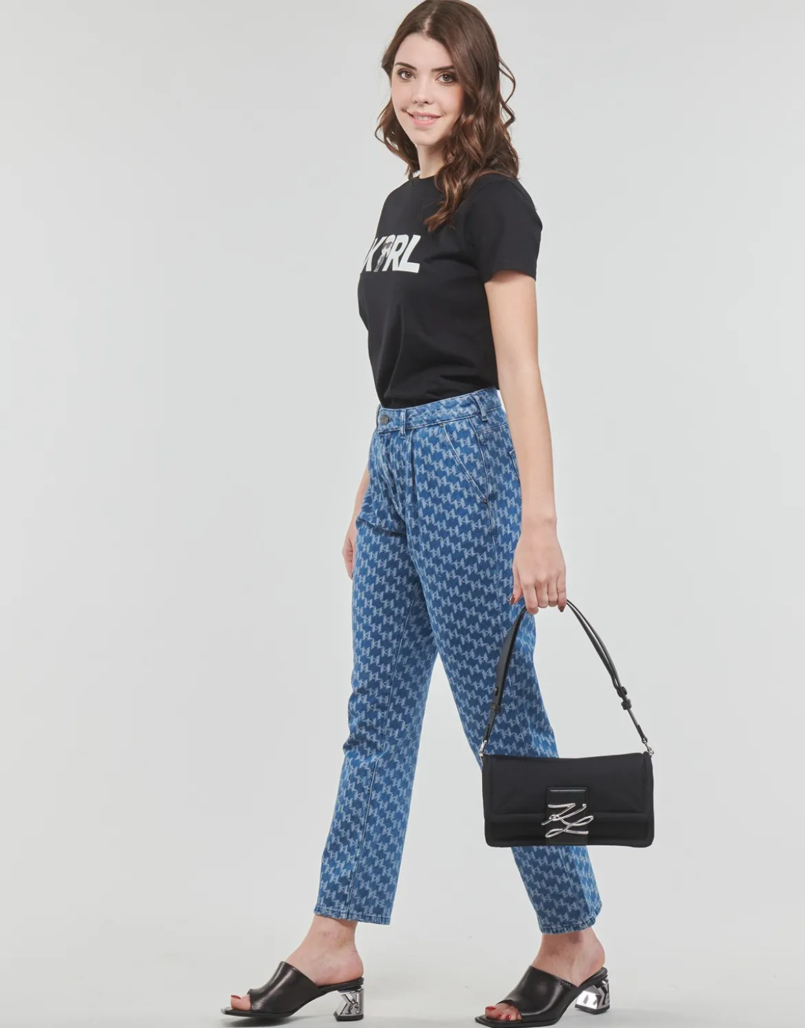 Lige jeans Karl Lagerfeld