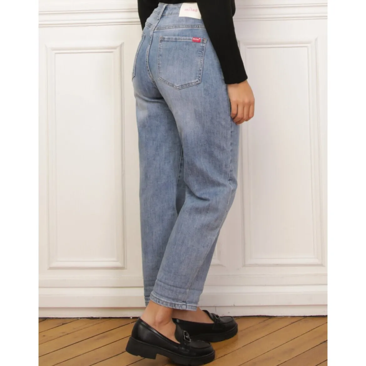 Lige jeans La Modeuse