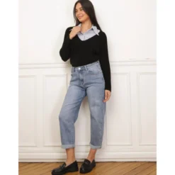 Lige jeans La Modeuse