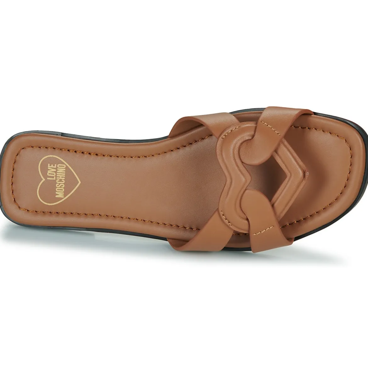 Love Moschino FILLED HEART MULE
