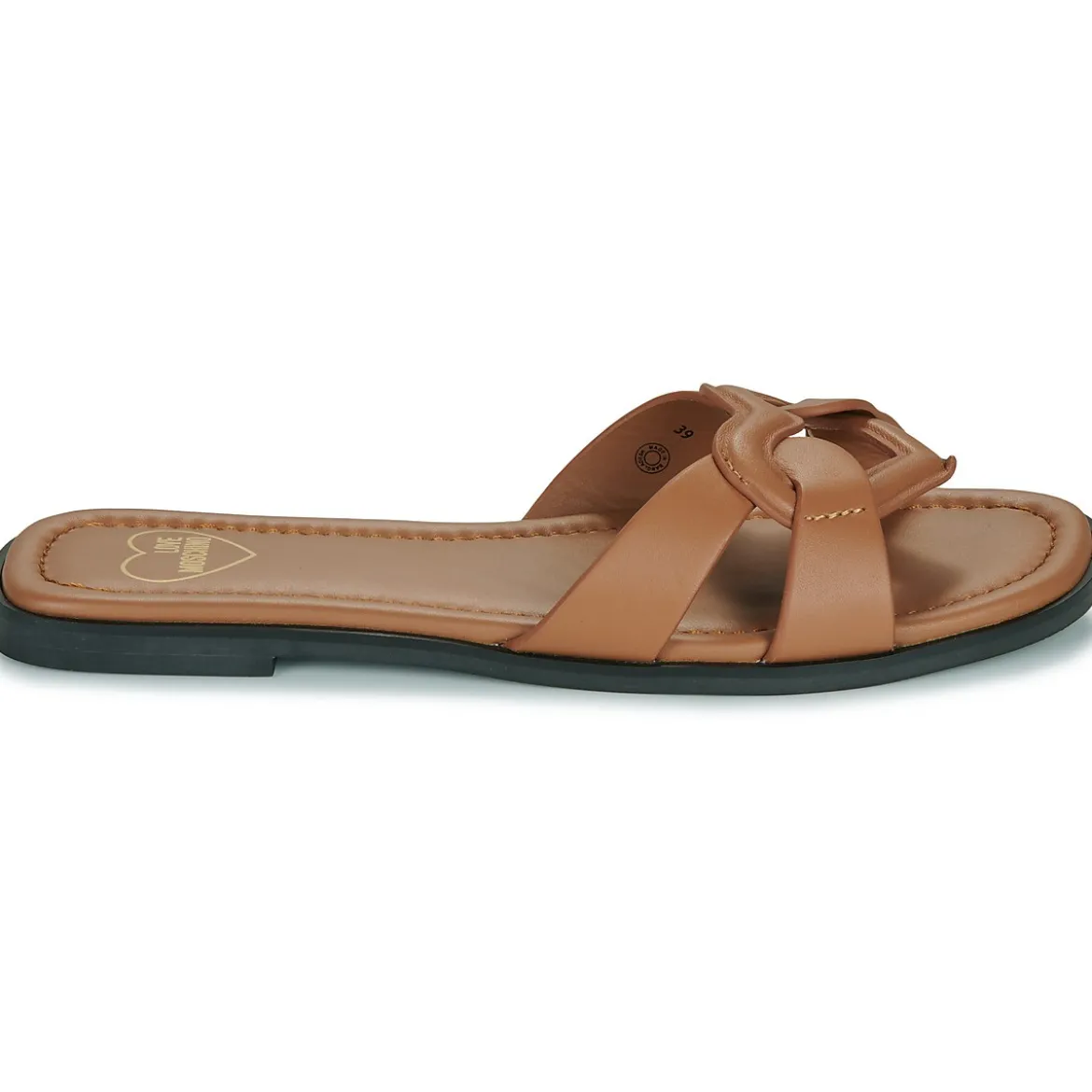 Love Moschino FILLED HEART MULE