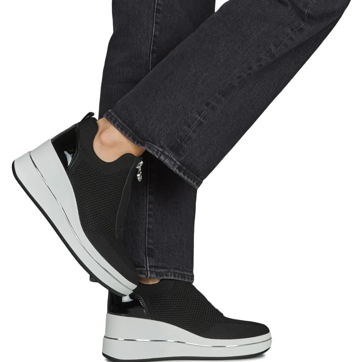 MICHAEL Michael Kors EMMY WEDGE ZIP SLIP ON