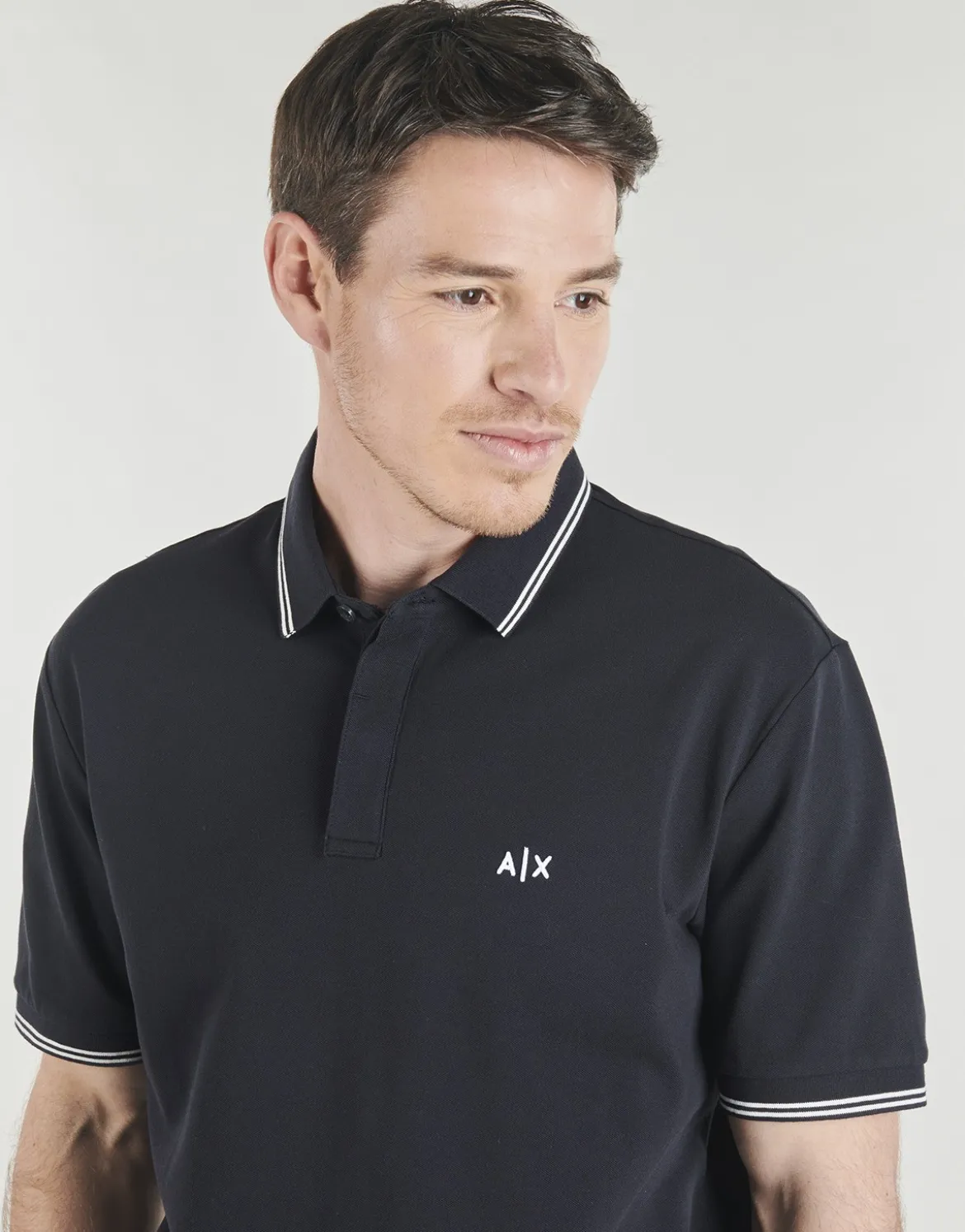 Polo-t-shirts m. korte ærmer Armani Exchange