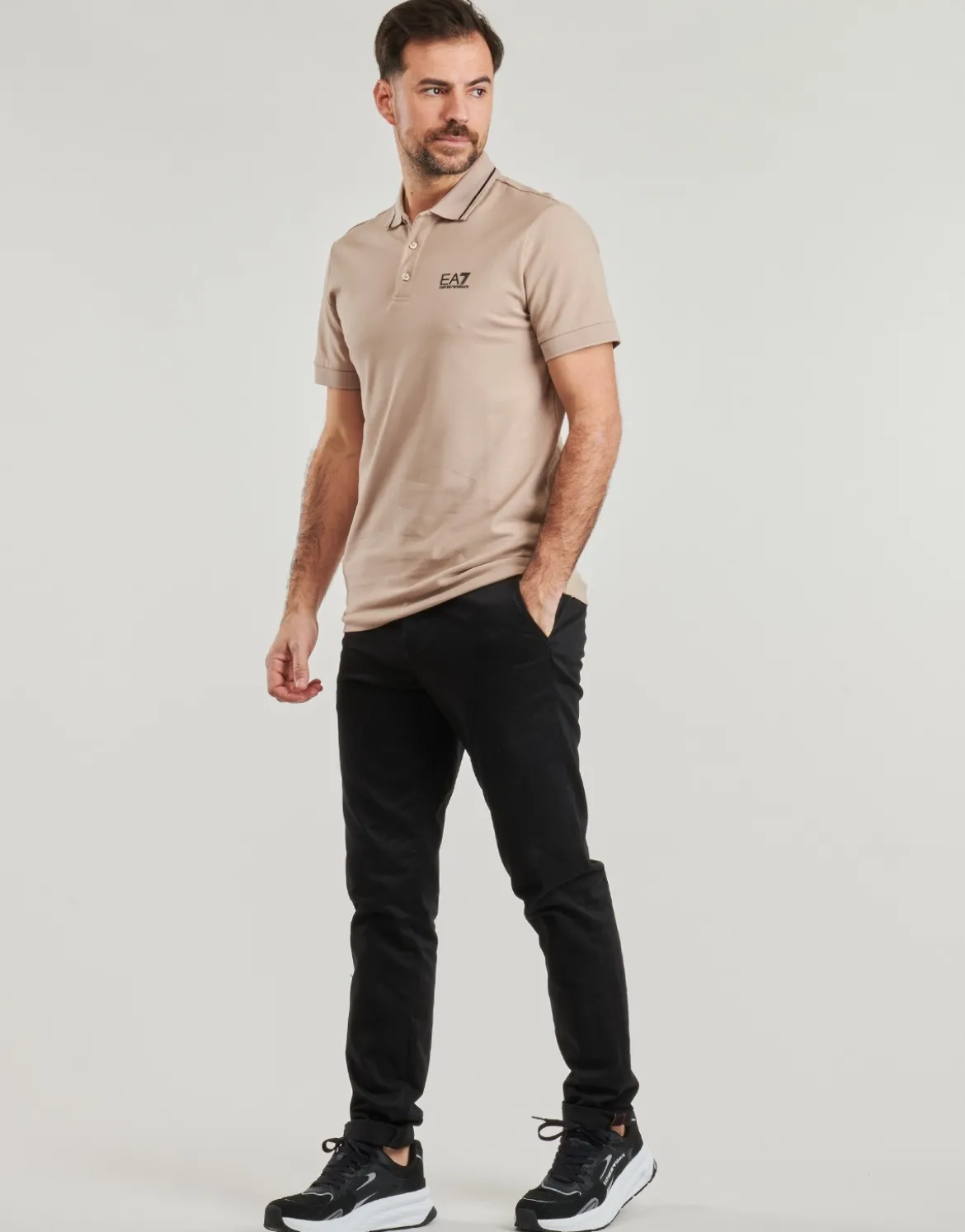 Polo-t-shirts m. korte ærmer Emporio Armani EA7
