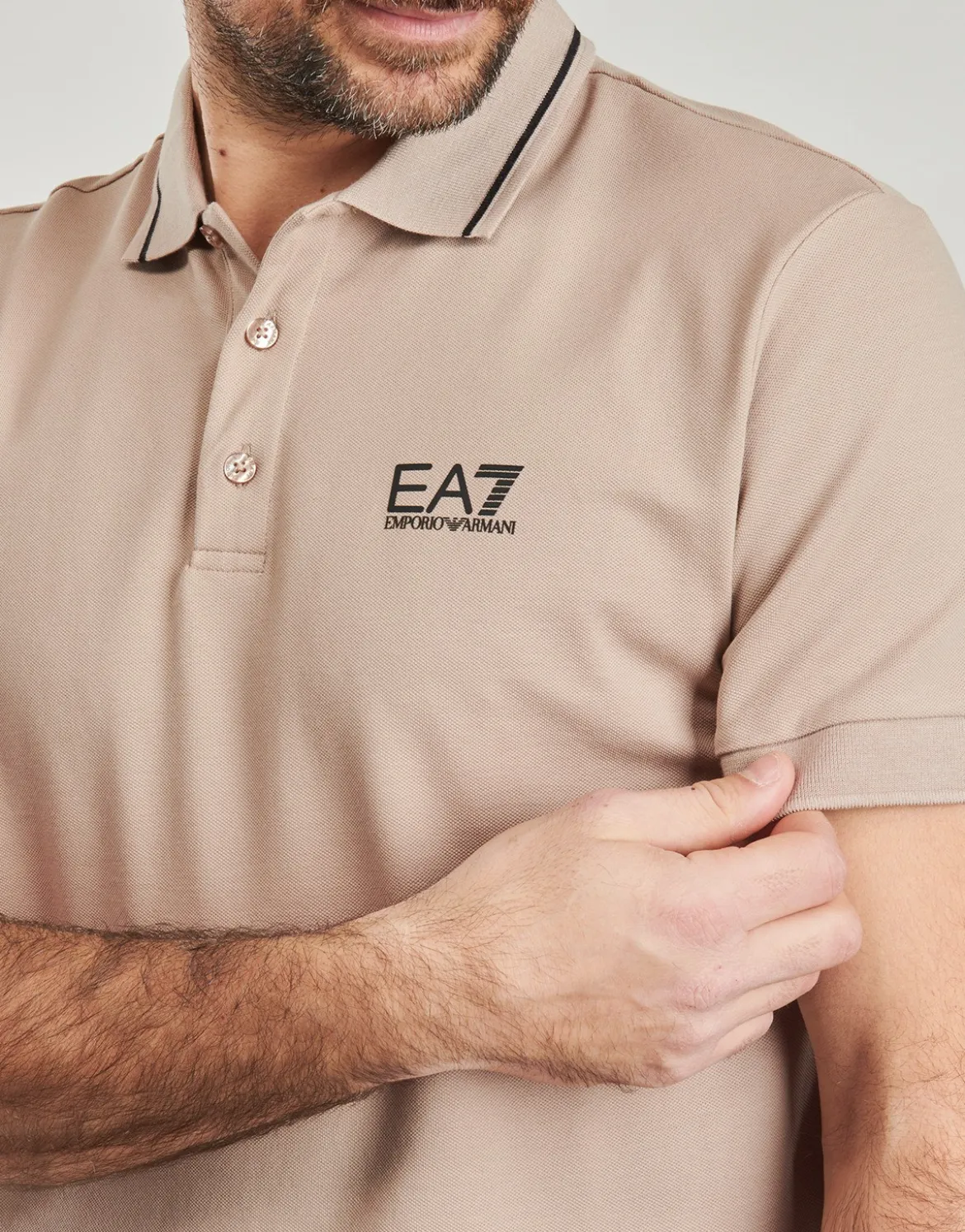 Polo-t-shirts m. korte ærmer Emporio Armani EA7