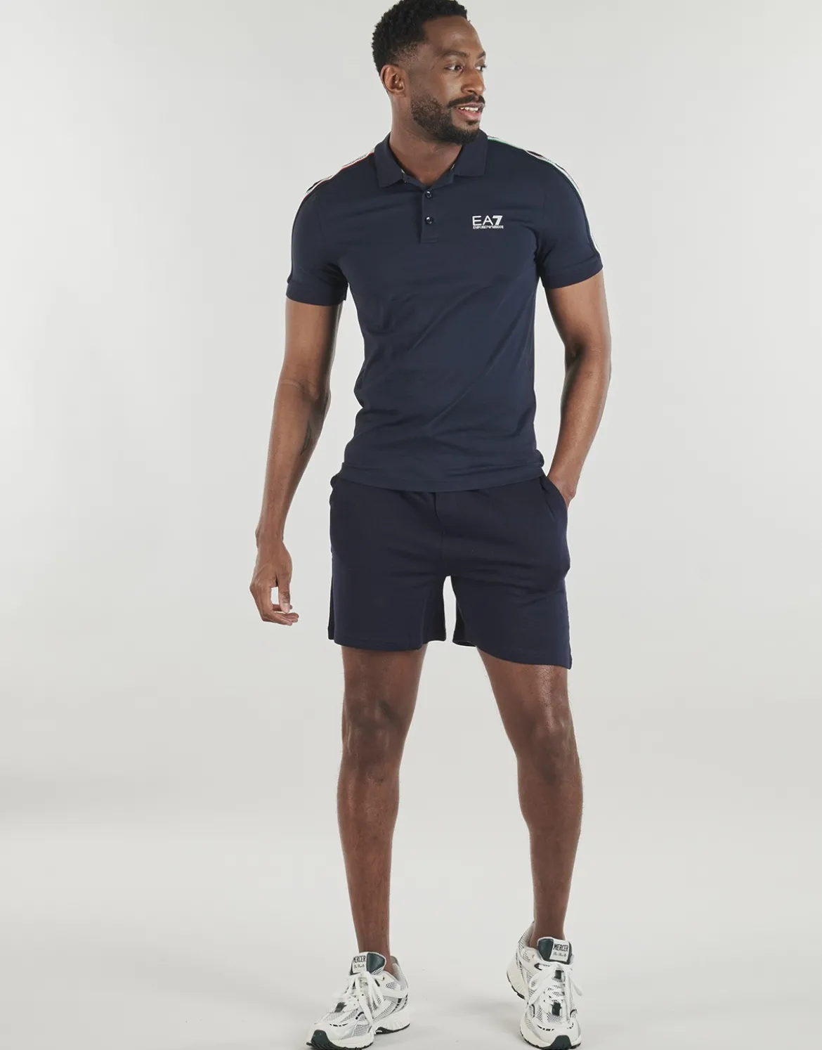 Polo-t-shirts m. korte ærmer Emporio Armani EA7