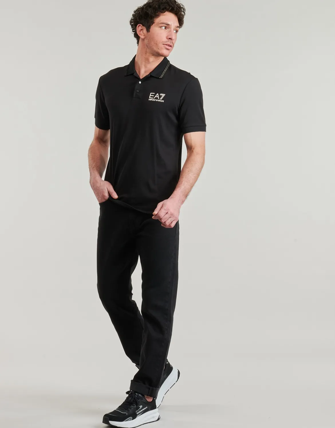 Polo-t-shirts m. korte ærmer Emporio Armani EA7