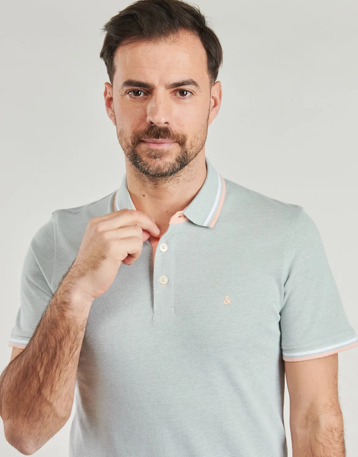 Polo-t-shirts m. korte ærmer Jack & Jones