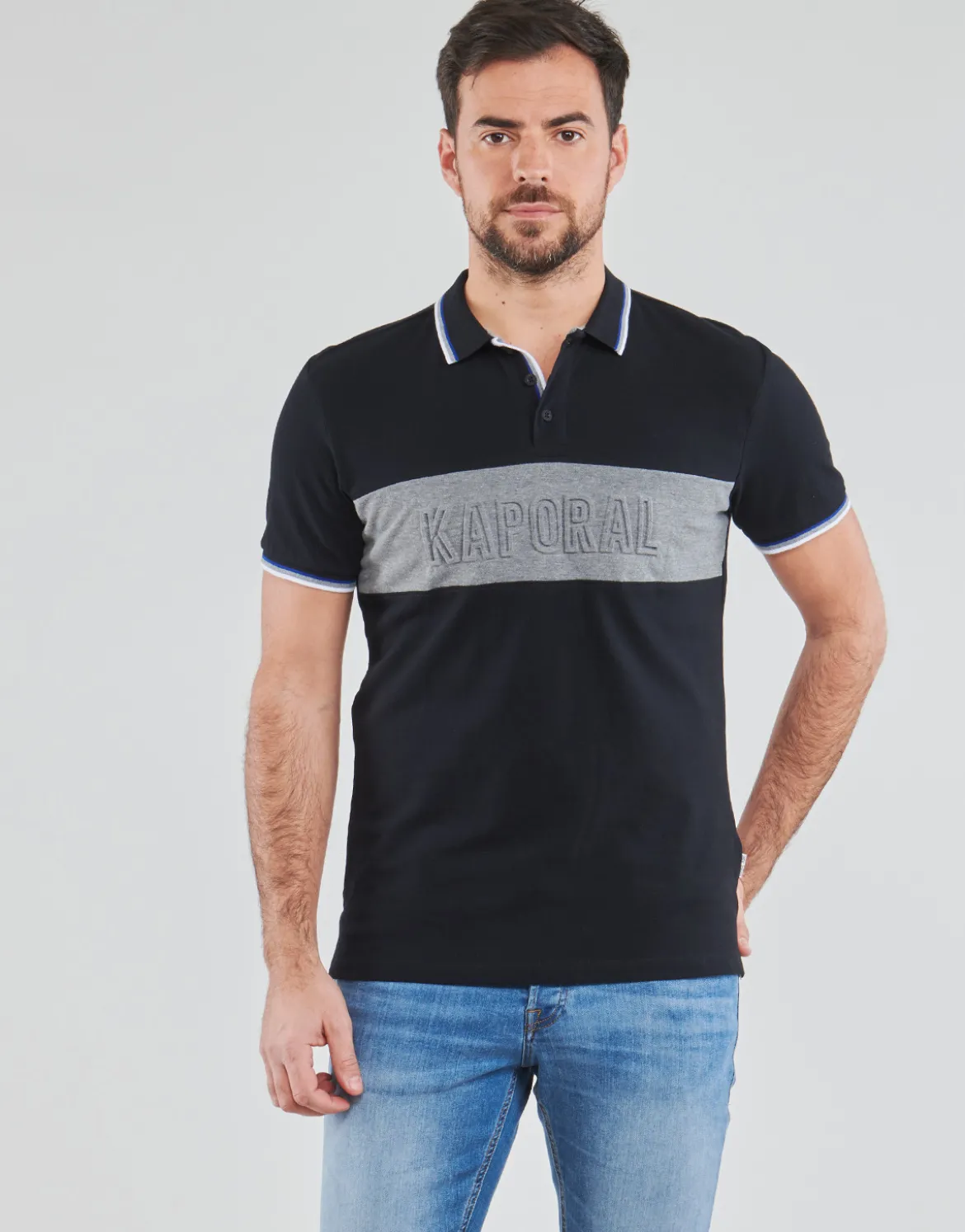 Polo-t-shirts m. korte ærmer Kaporal