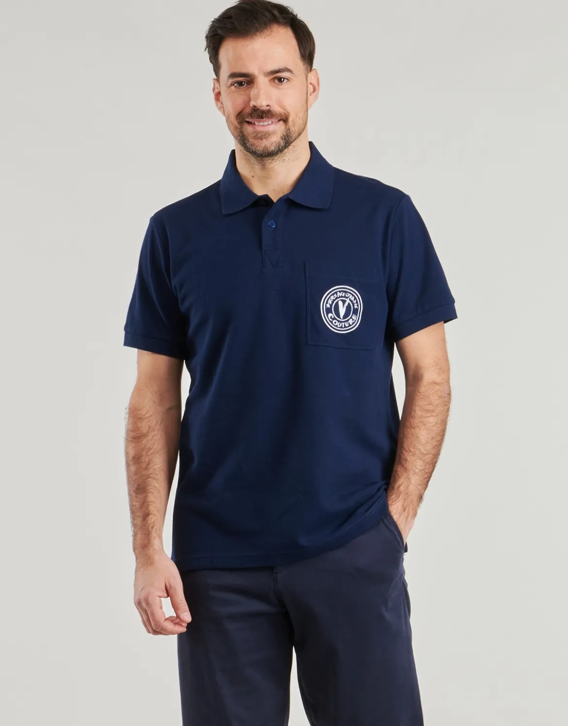 Polo-t-shirts m. korte ærmer Versace Jeans Couture
