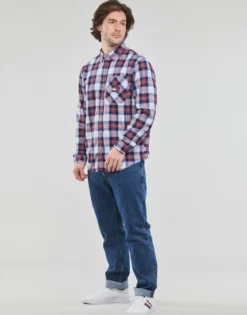 Skjorter m. lange ærmer Tommy Jeans