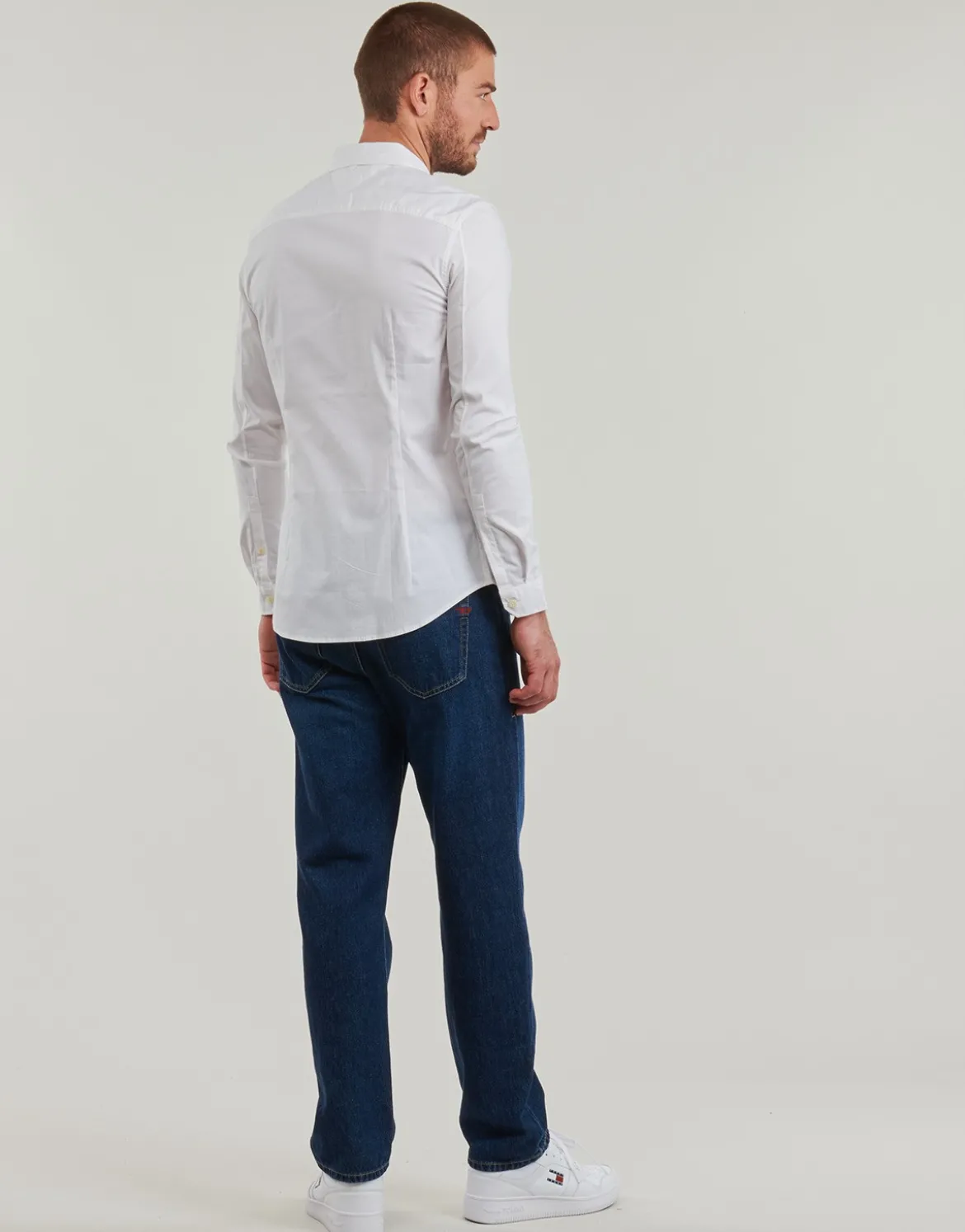Skjorter m. lange ærmer Tommy Jeans
