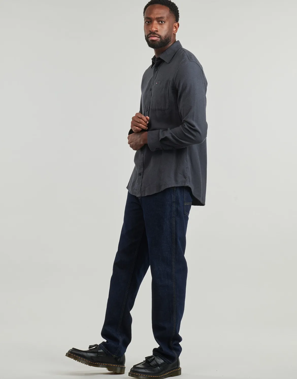 Skjorter m. lange ærmer Tommy Jeans
