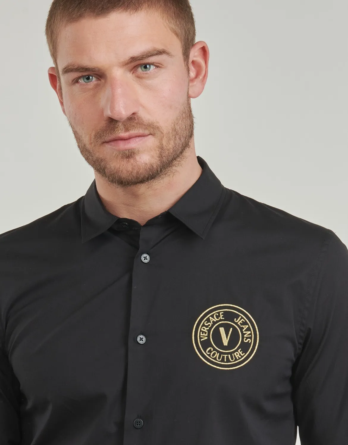 Skjorter m. lange ærmer Versace Jeans Couture