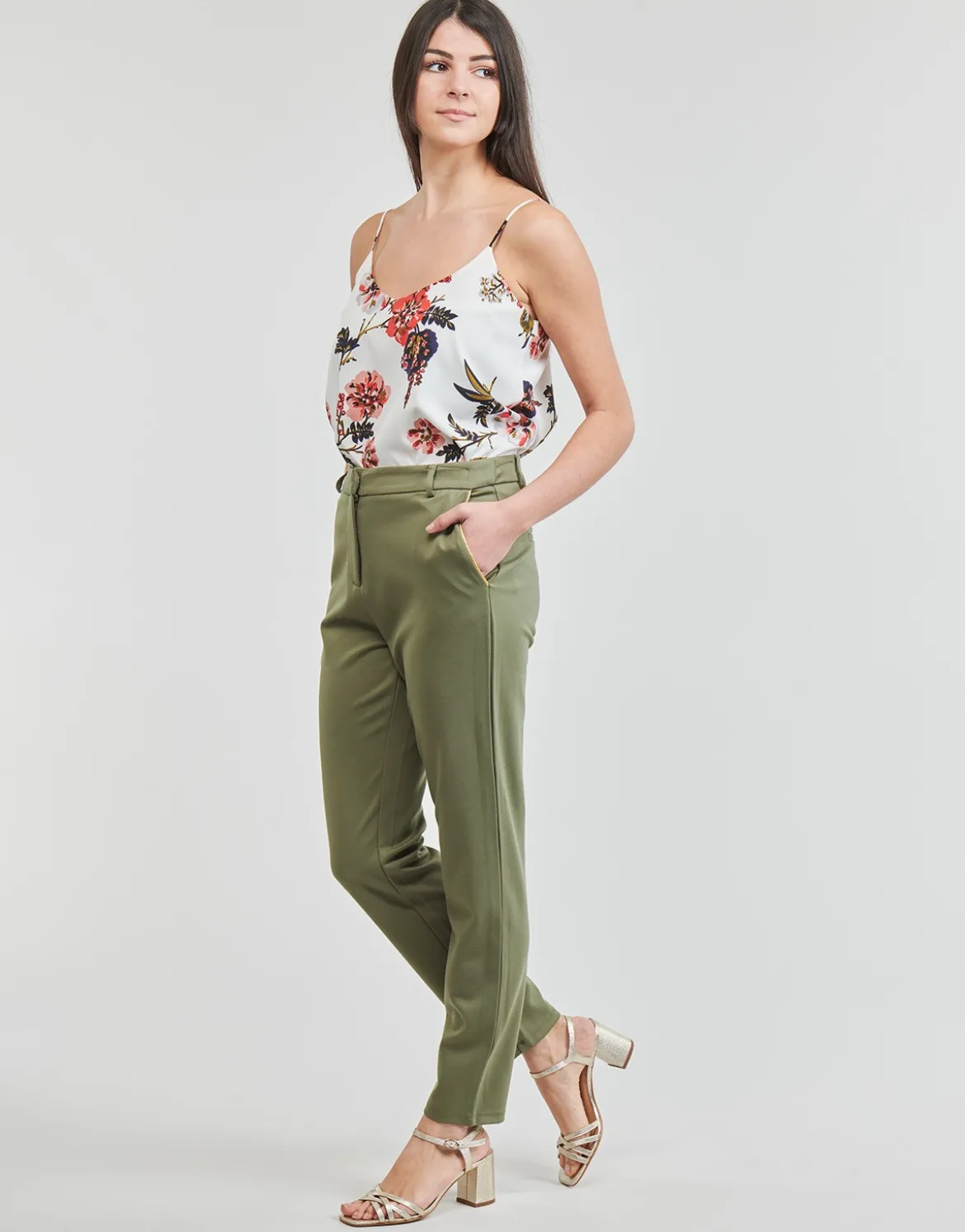 Slim fit bukser Vila