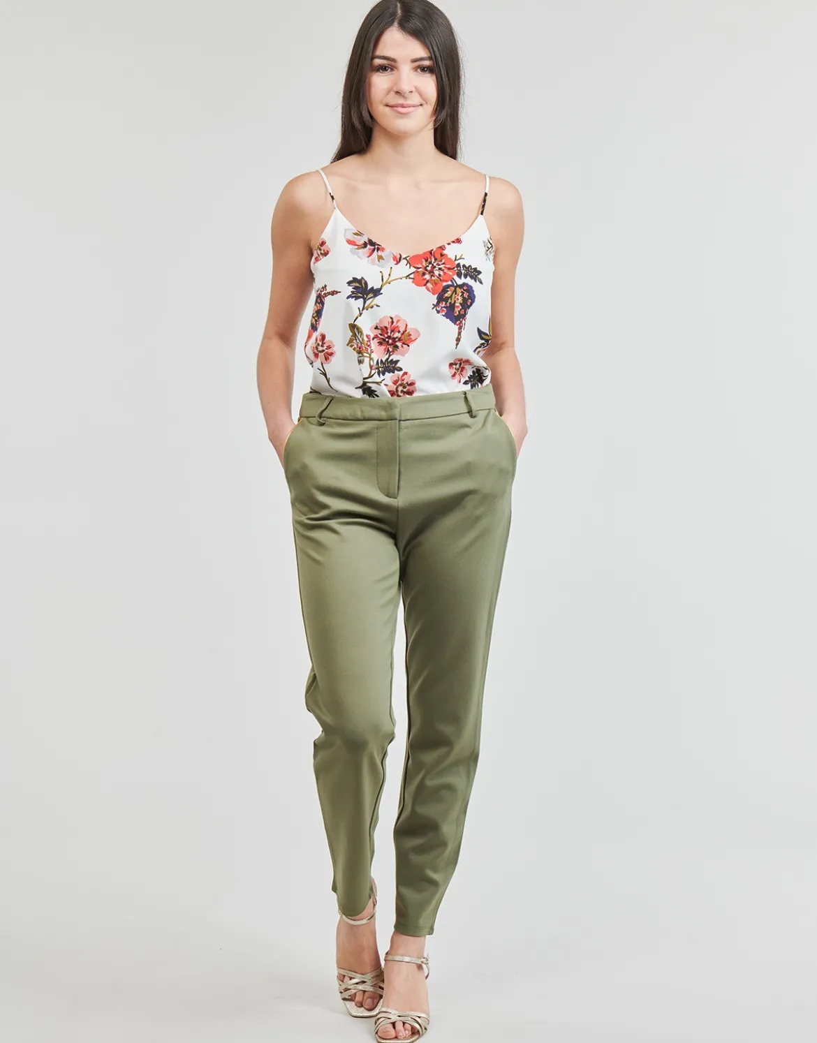 Slim fit bukser Vila