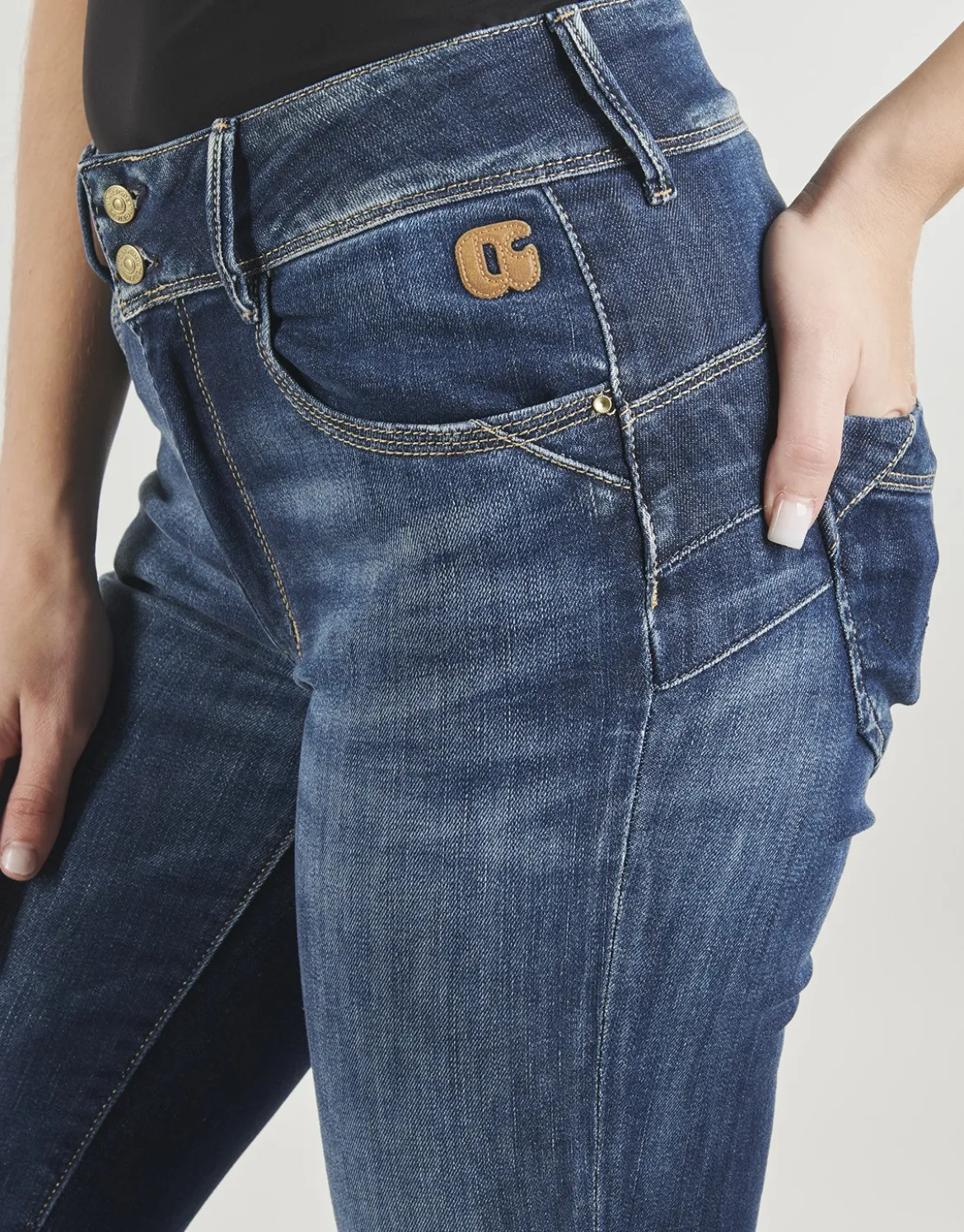 Smalle jeans Le Temps des Cerises