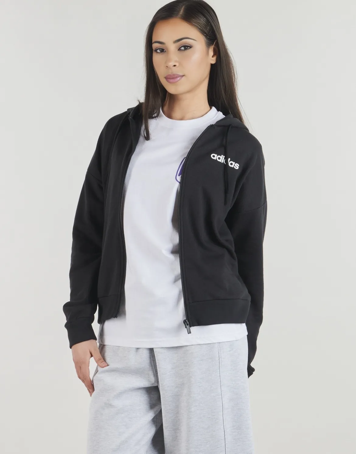Sweatshirts m. hætte adidas