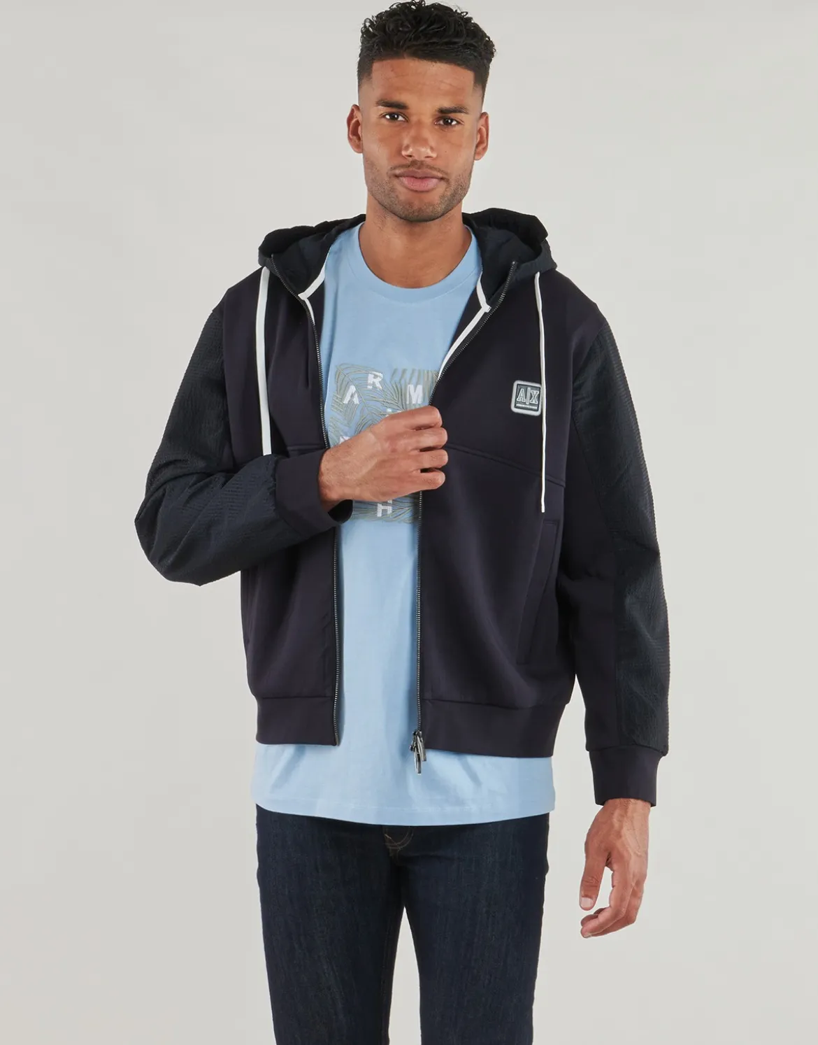 Sweatshirts m. hætte Armani Exchange