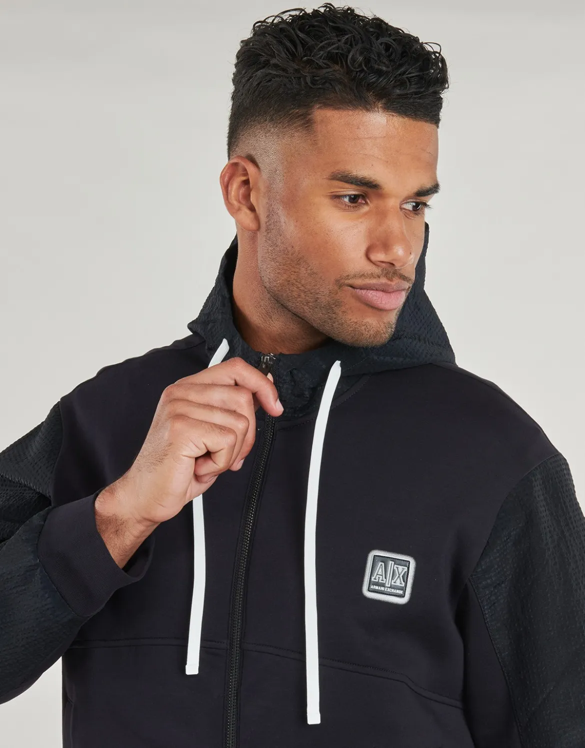Sweatshirts m. hætte Armani Exchange