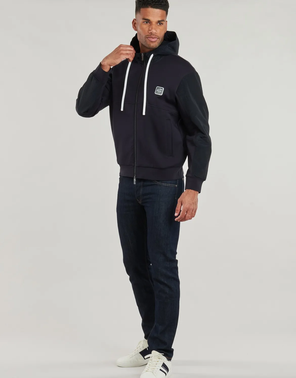 Sweatshirts m. hætte Armani Exchange