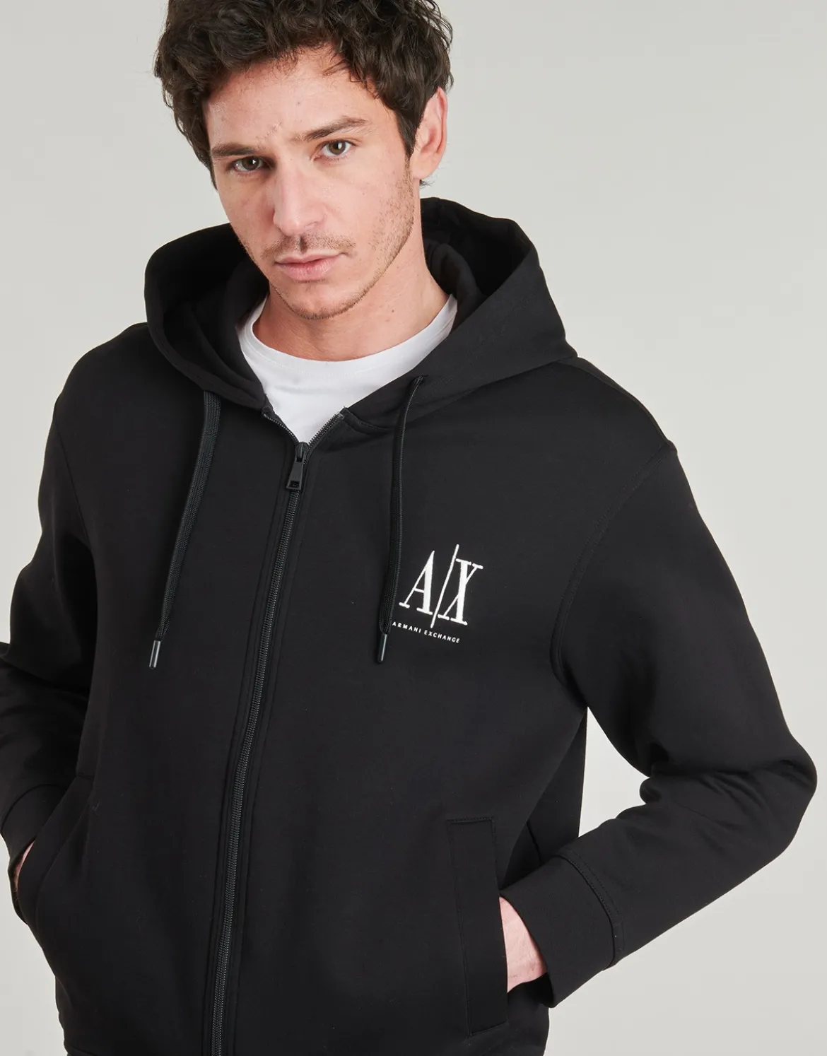 Sweatshirts m. hætte Armani Exchange