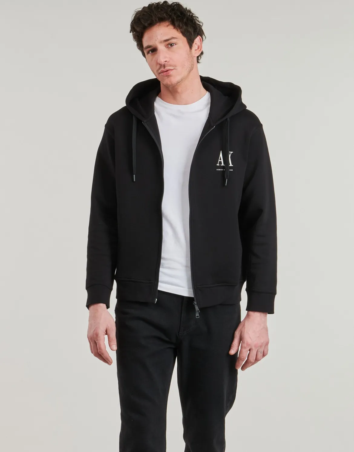 Sweatshirts m. hætte Armani Exchange
