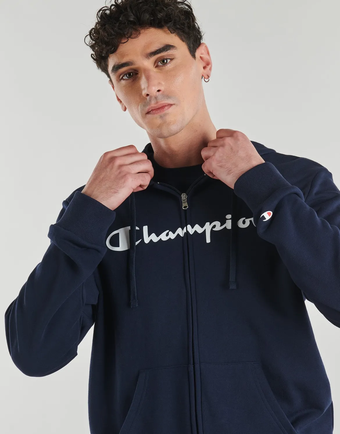 Sweatshirts m. hætte Champion