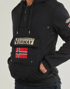 Sweatshirts m. hætte Geographical Norway