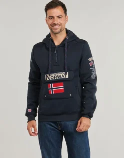 Sweatshirts m. hætte Geographical Norway