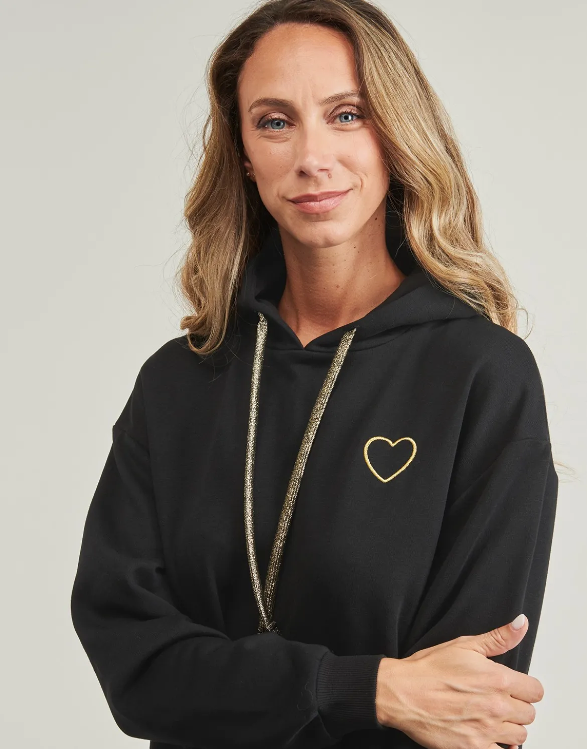 Sweatshirts m. hætte Pieces