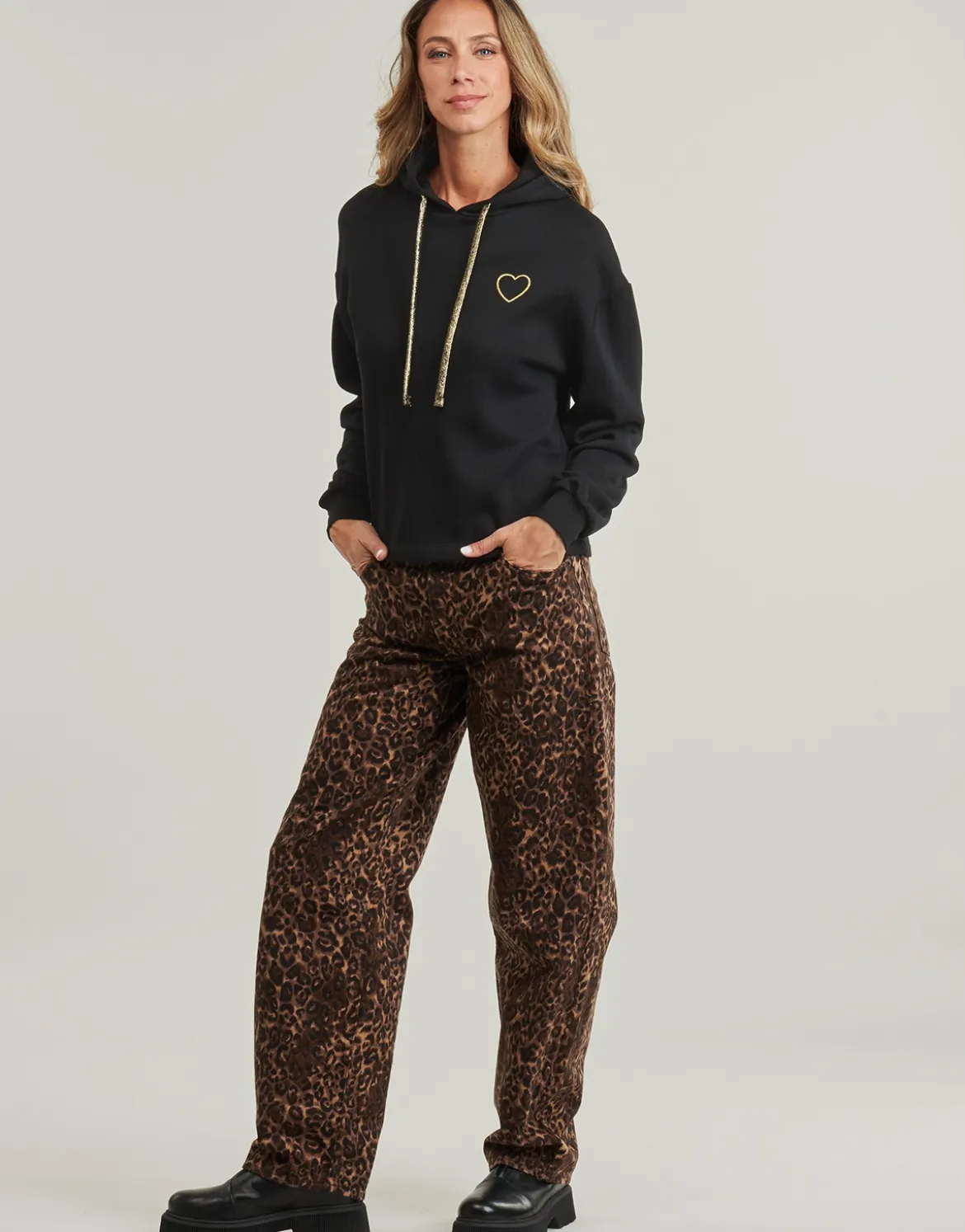 Sweatshirts m. hætte Pieces