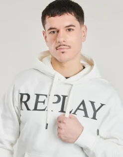 Sweatshirts m. hætte Replay