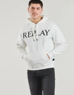 Sweatshirts m. hætte Replay