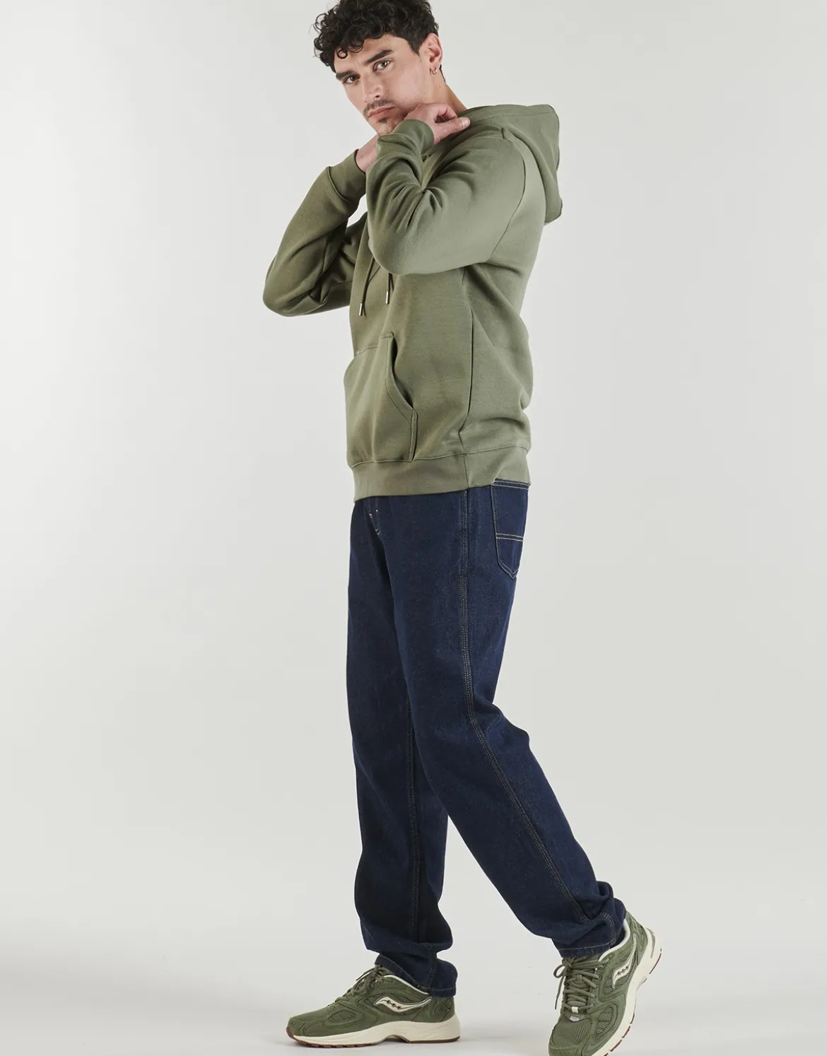 Sweatshirts m. hætte Teddy Smith