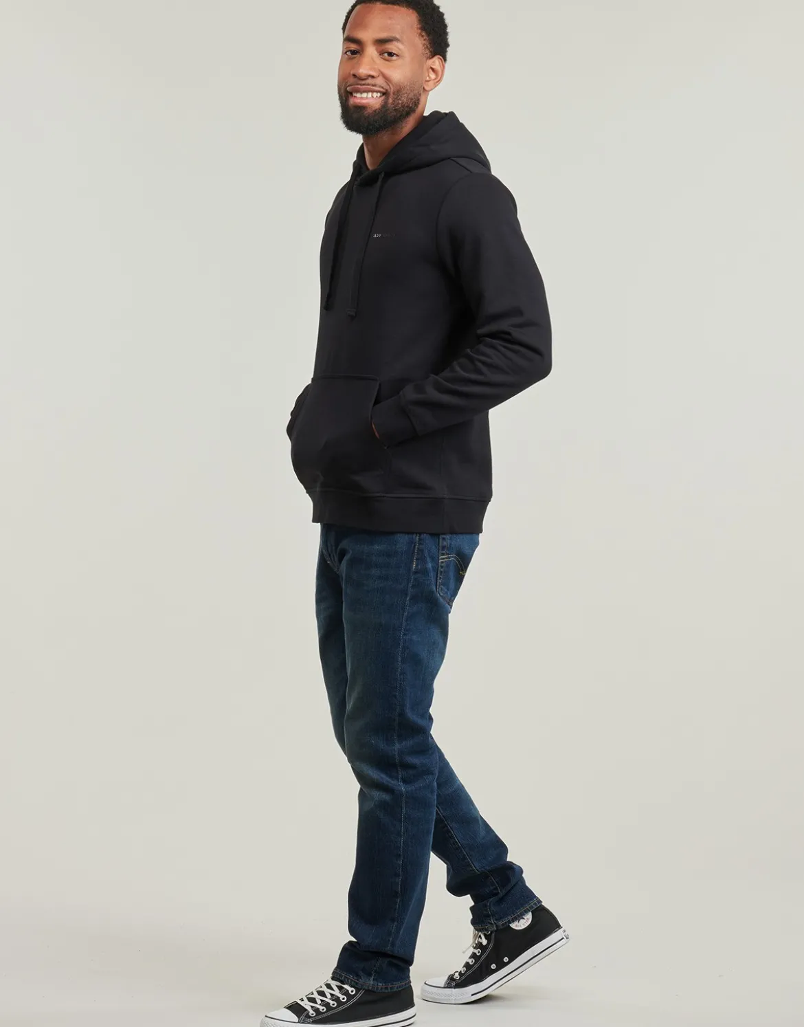 Sweatshirts m. hætte Teddy Smith