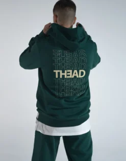 Sweatshirts m. hætte THEAD.