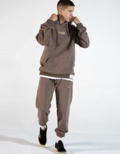 Sweatshirts m. hætte THEAD.